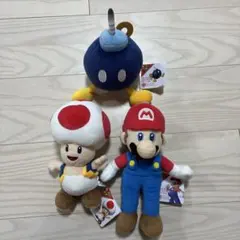 UFOキャッチャー　スーパーマリオキノピオ Nintendoぬいぐるみ3点セット