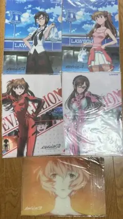 エヴァンゲリオン　クリアファイル　セット