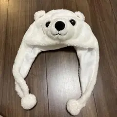 クマの顔デザイン帽子