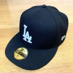 New Era 59FIFTY LAキャップ 7 5/8 ブラック