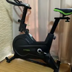 FITBOX フィットネスバイク ブラック/グリーン - メルカリ