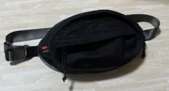 美品 DIESEL ブラック メッシュ ボディバッグ