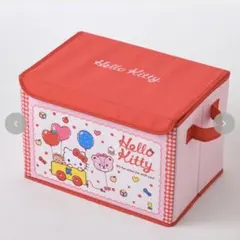 Hello Kitty 収納ボックス　新品未開封　ハローキティ　レッドピンク