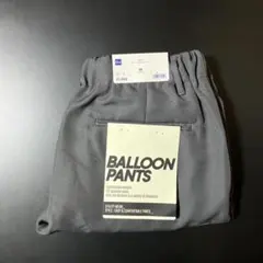 GU バルーンアンクルパンツ M ダークグレー