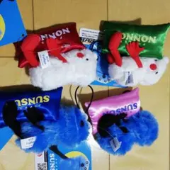 パペットスンスン おやすみピロー マスコット 全4種セット