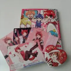 莉犬くん　缶バッチ・カード・マンガ・すとぷりみくじ付き