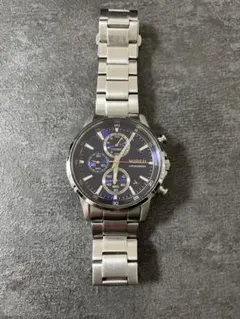 SEIKO WIRED ワイアード クロノグラフ QZ ブルー文字盤