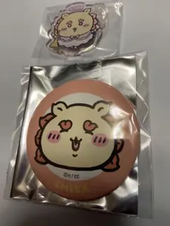 ちいかわ 缶バッジ アクリルスタンド シーサー