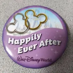 ウォルト・ディズニーワールド　缶バッチ