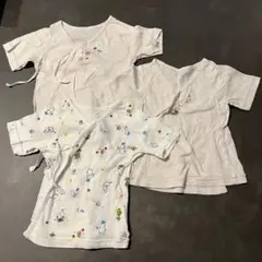 短肌着　ベビー服　3枚セット　シャツ肌着　ベビー肌着　ムーミン