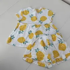 GAP 半袖Tシャツ ショートパンツ セットアップ 90cm ホワイト フルーツ