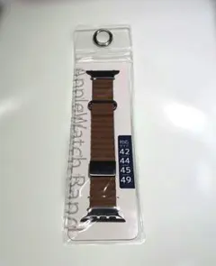 【新品】Apple Watchバンド 42/44/45/49 ブラウン