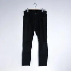 ユニクロ ストレッチスキニーパンツ S ブラック 黒 メンズ UNIQLO
