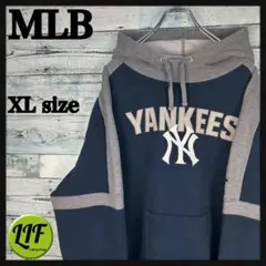 MLB 刺繍チームロゴ ヤンキース スウェットパーカー XL 5616