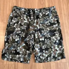 GREEN LABEL RELAXING フローラルショートパンツ Lサイズ
