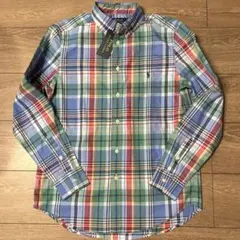 新品未使用　ラルフローレン 長袖　チェックシャツ　ボタンダウン　L