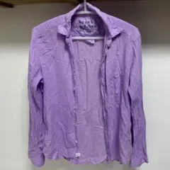 Frank & Eileen 長袖シャツ パープルのサムネイル