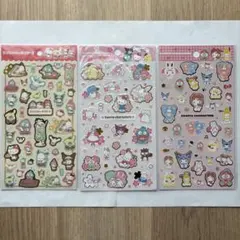サンリオ　シール　3点セット