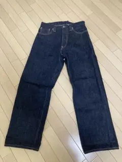 良品✨ザ リアルマッコイズ デニム W34 L36 セルビッチ 001 メンズ The REAL McCOY'S ザリアルマッコイズ セルビッチ ボタンフライ