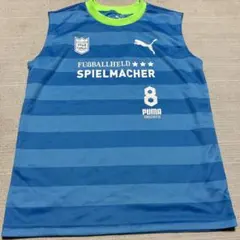 プーマPUMA☆タンクトップ150cm☆水色系