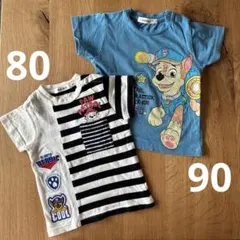 パウパトロール Tシャツ 2枚セットのサムネイル