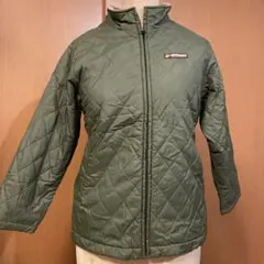 ミキハウス　キッズ　キルティングジャケット　カーキ　サイズ140