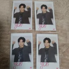 知念侑李　H⁺　ステッカー4枚セット