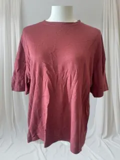 No38 FieldCore シンプルTシャツ 半袖 赤 レッド Mサイズ 無地