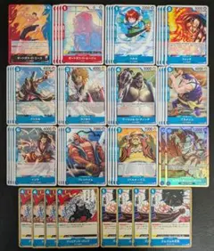 ワンピースカード 赤エース デッキ デッキパーツ セット ② 決戦の刻