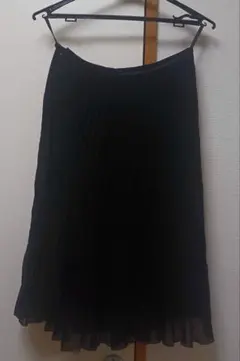 COMME CA ISM 黒 フレアスカート M