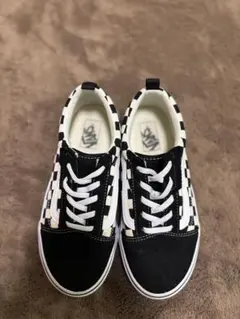 Vans チェック柄スニーカー 22㎝