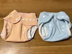 Rinenna 布おむつカバー　2枚