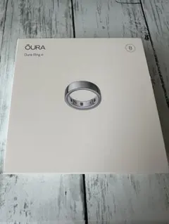 Oura Ring 4　シルバー　サイズ8　ほぼ新品
