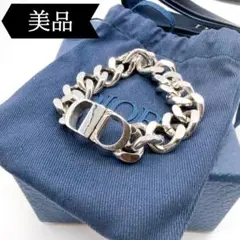 ◇ディオール◇シルバー/CD Icon/チェーンリンク/ブレスレット/Dior