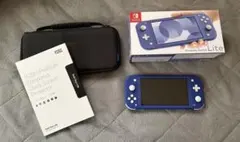 Nintendo Switch Lite ブルー 本体 キャリングケース付 - メルカリ