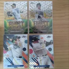 ホークス4枚セット Topps Finest NPB 2025 栗原 他