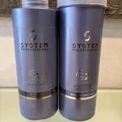 【ウエラ　システム】リュクスシャンプー&コンディショニングクリーム 1000ml 最高のツヤ髪へ】ウエラシステム リュクスシャンプー