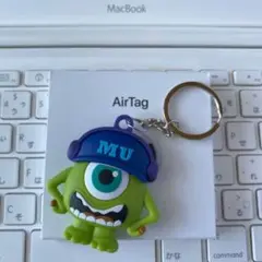 MUマイク　モンスターズインク　Airtag　アップル　エアタグ　　ストラップ