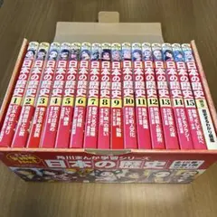 日本の歴史【角川まんが学習シリーズ】全15巻＋別巻1冊(16冊セット)