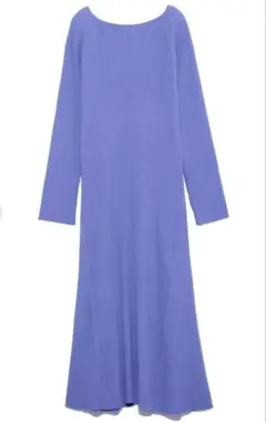 Mila Owen 2wayボートネックリブニットフレワンピース　ミラオーウェン