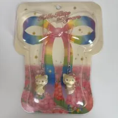 ハローキティ 30周年 マスコット ストラップ エンジェル