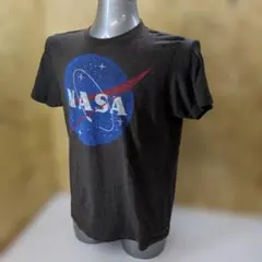 USA古着 Tシャツ NASA 宇宙テーマ Tシャツ ダークグレー