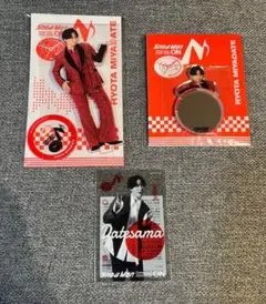 SnowMan ON 宮舘涼太 クリアステッカー ミラーステッカー アクスタ