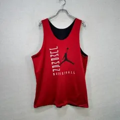 90s NIKE ジョーダンロゴ タンクトップ 赤 Mサイズ 美品