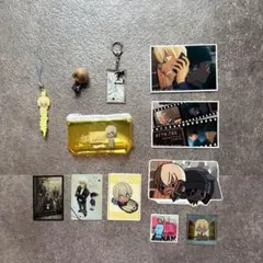 名探偵コナン 安室透 ガチャ キーホルダー ポーチ シールセット いろいろ