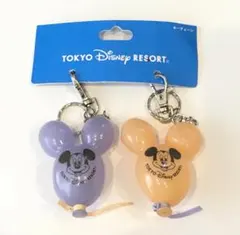 TDL ディズニーランド ミッキーマウス 風船 バルーン モチーフ キーホルダー