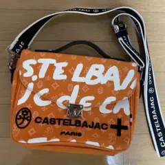 CASTELBAJAC オレンジ ショルダーバッグ　メンズ