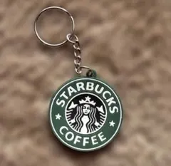 スターバックス旧サイレンデザイン キーホルダー 直径4.5センチくらい