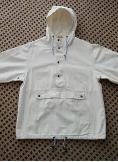 90s eddie bauer cotton anorak きなり スナップのサムネイル