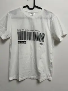 IKEA バーコードデザイン Tシャツ
